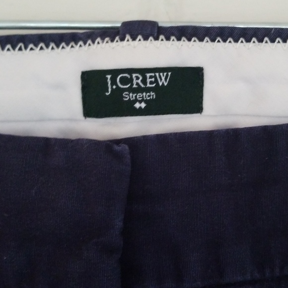 J. Crew Addison Navy Chino Work Pants Size 2S & 4S - Picture 3 of 4
